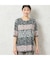 【洗える・アンサンブル可能】幾何柄Tシャツ
