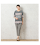 【洗える・アンサンブル可能】幾何柄Tシャツ