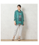 【洗える・アンサンブル可能】幾何柄Tシャツ