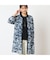 【洗える】シアーチェックロングシャツ