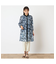 【洗える】シアーチェックロングシャツ
