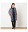 【洗える】シアーチェックロングシャツ