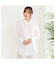 【アンサンブル】ニットジレ×ストライプシャツ