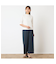 【一部店舗・WEB限定アイテム・洗える・綿100%】バックボタンTシャツ