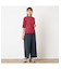 【一部店舗・WEB限定アイテム・洗える・綿100%】バックボタンTシャツ