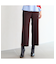 【洗える・防しわ】ツイルストレートパンツ