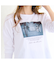 【洗える】綿100％ドッグプリントTシャツ