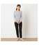 【洗える・アンサンブル可能】ワイドリブカットソー