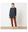【洗える・アンサンブル可能】ワイドリブカットソー