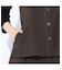 【洗える/セットアップ対応】マットツイルベスト