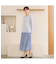 【セットアップ可能】幾何柄プリーツスカート