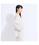 【M～4L/セットアップ対応】ストライプノーカラージャケット
