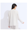【M～4L/セットアップ対応】ストライプノーカラージャケット