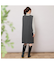 サイド切り替え・パワーショルダーワンピース