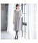 【2WAY・3L/4Lサイズあり】Aラインジャンパースカート（グレー）