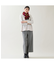 【洗える・一部店舗・WEB限定・フランス製】シャーリングジャカードマフラー