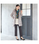 【洗える・一部店舗・WEB限定・フランス製】cat silhouetteストール