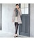 【洗える・一部店舗・WEB限定・フランス製】cat silhouetteストール