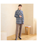 【洗える】ウール混チェックシャツ