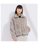【L～4L】フェイクファージャケット
