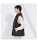【L～4L】ナイロンタフタダウンベスト