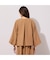 【ハレの日・セットアップ対応】ベルスリーブ・ノーカラーショートジャケット