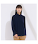 【M～4L】吸湿発熱ハイネックＴシャツ