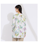 【M～4L】フラワープリントチュニック