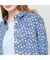 【Sprout./M～4L】イタリア製素材ドット/ボールプリントブラウス