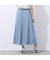【洗える・接触冷感】オールゴムジョーゼットスカート