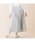 レースミックスプリーツスカート