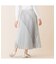 レースミックスプリーツスカート