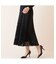 レースミックスプリーツスカート