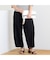 【洗える】バルーンシルエットオールゴムパンツ