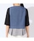 【洗える】デニムライクペプラムベスト