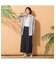 パール調×シルバー調パーツ・ロングネックレス