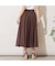 【手洗いOK・綿100％】綿シフォンスカート