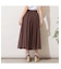 【手洗いOK・綿100％】綿シフォンスカート