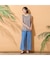 【手洗いOK・身頃綿100％】2Wayチュール配色タンクトップ