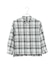 【洗える】コットン先染めチェックブラウス