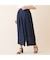 【洗える】スカート風フレアパンツ