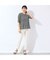 【洗える・日本製・L～4Lサイズ】小花コットンTシャツ