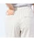 【洗える・L～4Lサイズ】ピケストレッチセミワイドパンツ