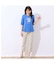 【洗える・綿100%】アップリケTシャツ
