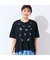 【洗える・日本製・L～4Lサイズ】フルーツ刺繍Tシャツ
