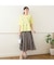 【洗える・日本製・L～4Lサイズ】フルーツ刺繍Tシャツ