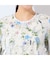 【洗える・日本製・綿100%・L～4Lサイズ】アートフラワーTシャツ