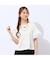 【洗える】フリルスリーブTシャツ