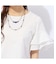 【洗える】フリルスリーブTシャツ