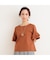【洗える】フリルスリーブTシャツ
